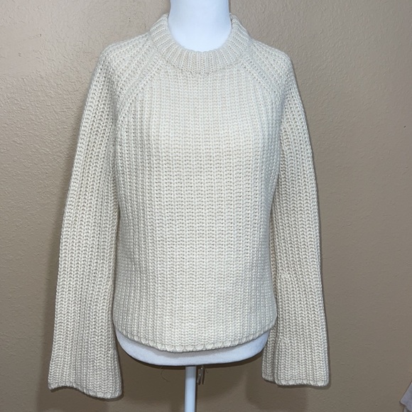 🌱 Maje Alpaca Blend Drop Shoulder Sweater - Picture 10 of 13